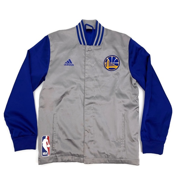 🏀Adidas NBA Golden State Warriors Team Jacket (S)